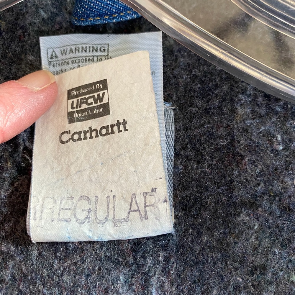Carhartt Vintage Blanket Men’s Jean Jacket L - Picture 16 of 16